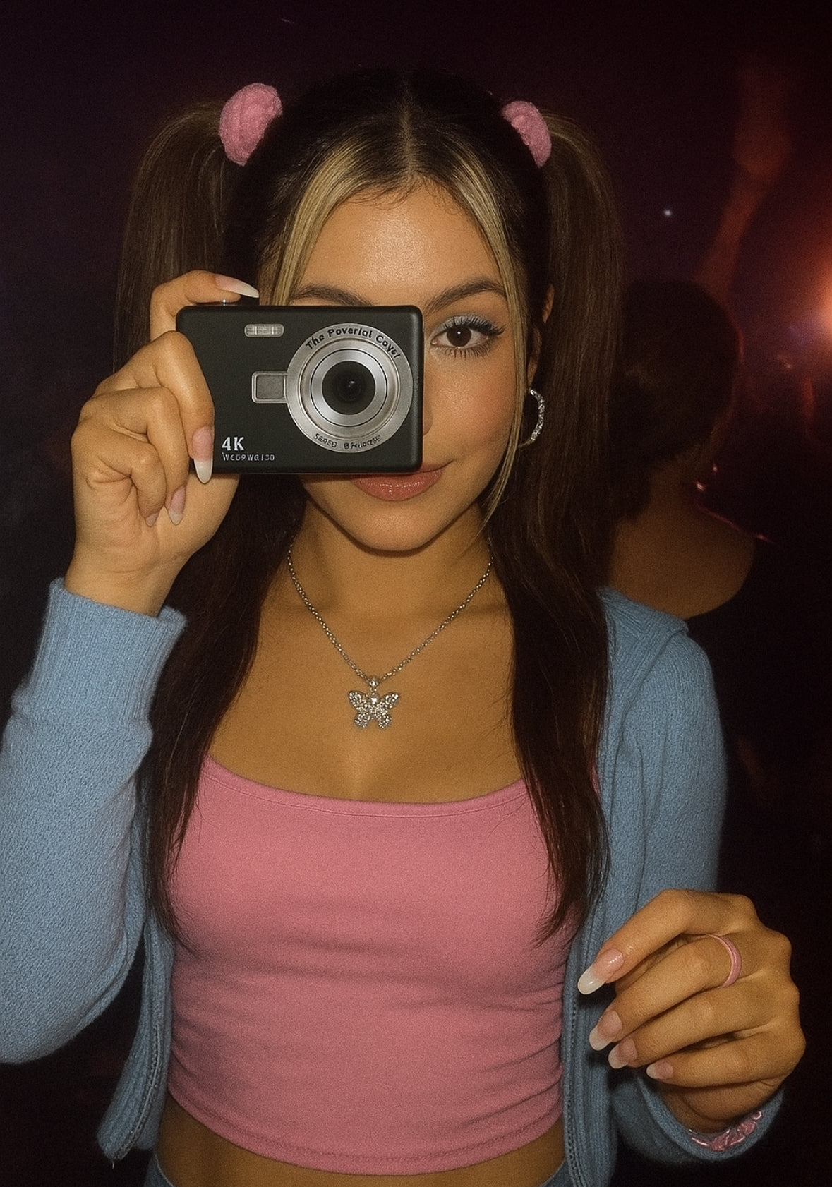 Y2K Aesthetic Digital Camera